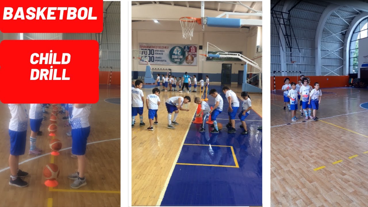 Basketbolda 18 Eğitsel Oyun / 18 Education Game Basketball Drill Children
